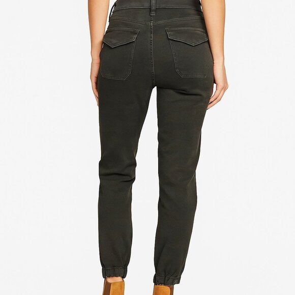 Blank NYC Utility Jogger Jeans with Zipper Snap Cuffs - Picture 2 of 16